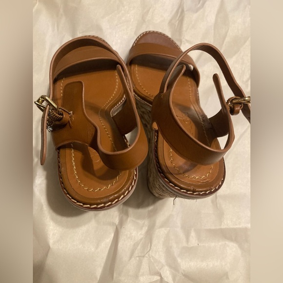 Coach | Size 6 | Brown Wedge Shoes | Like NEW - Picture 4 of 8